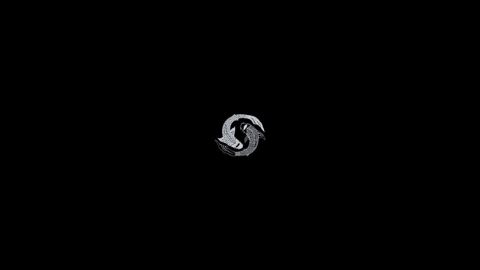 1920x1080 black #minimalism #Japan P #wallpaper #hdwallpaper #desktop. Desktop wallpaper black, Desktop wallpaper simple, Red and black wallpaper