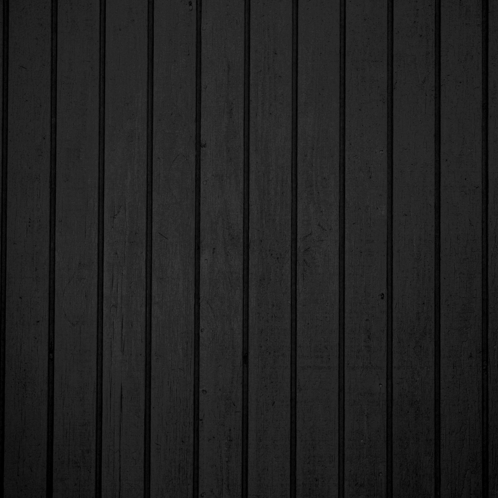 2048x2048 Black Wood Textures iPad Air Wallpaper Free Download