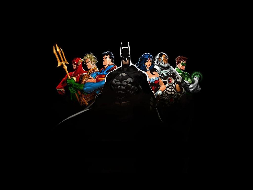 1024x768 Wallpaper minimal, justice league, superheroes, art desktop wallpaper, HD image, picture, background, f1dbe0