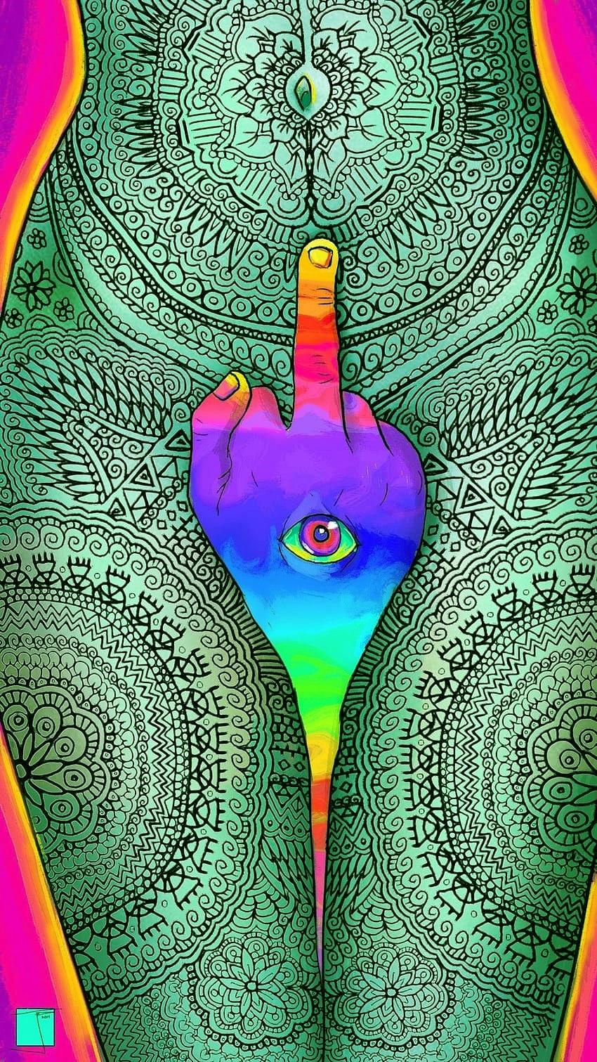 850x1511 Trippy Wallpaper