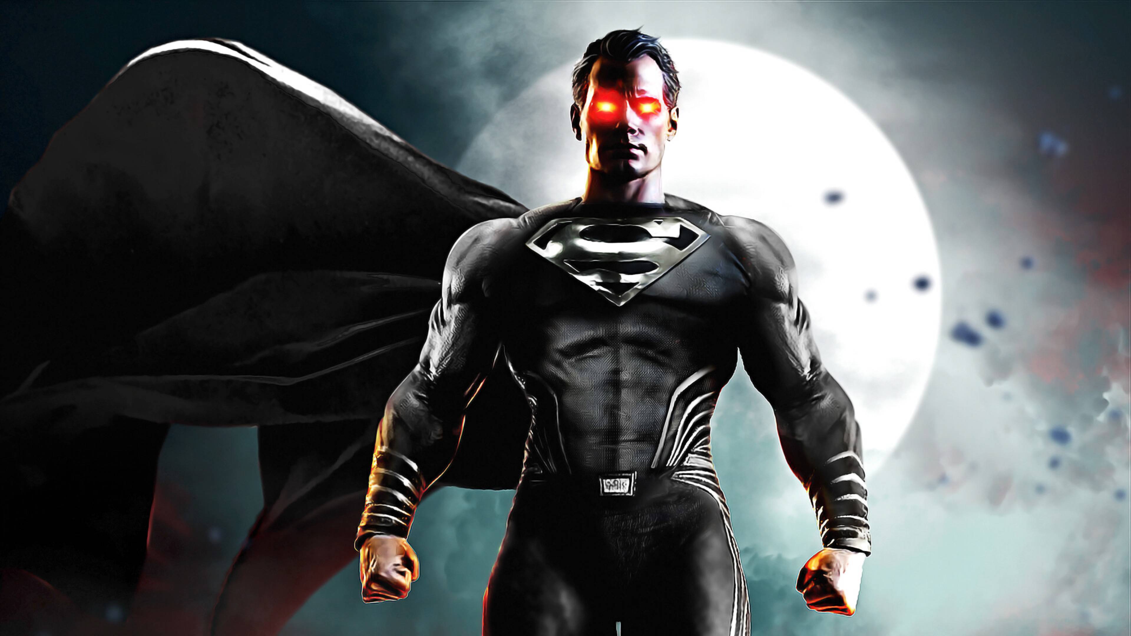 3840x2160 ZS Justice League Black Suit Superman 4K Wallpaper, HD Movies 4K Wallpaper, Image, Photo and Background