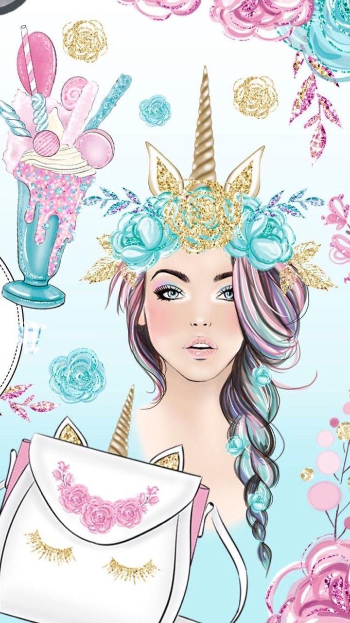 720x1280 Princess♡. Unicorn wallpaper cute, Unicorn wallpaper, Unicorn art