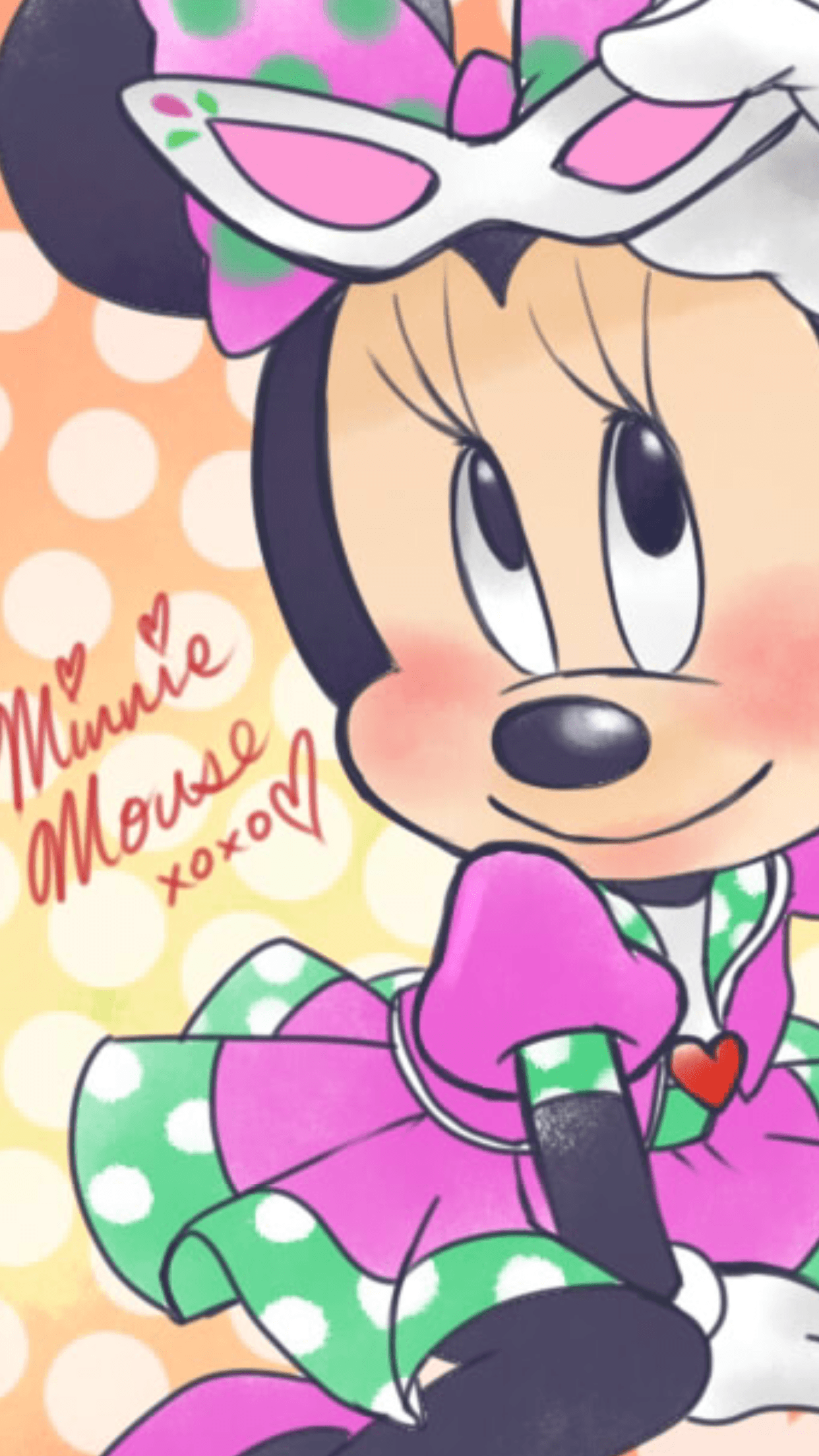 1242x2208 Chuột Minnie dễ thương !!!.  đồ dễ thương.  Chuột Mickey minnie, Mickey
