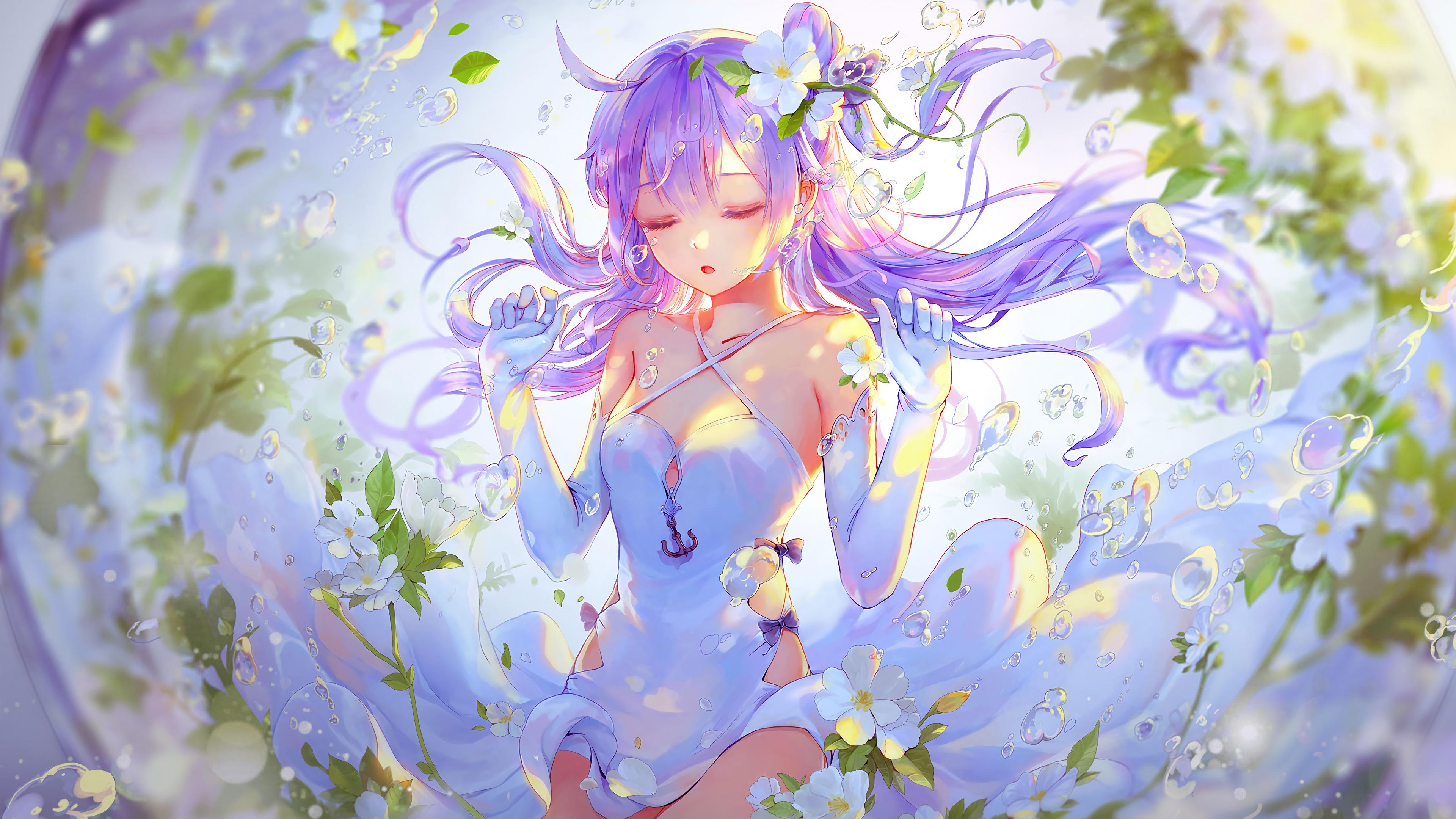3840x2160 Azur Lane, Unicorn, Anime Girl, 4K Gallery HD Wallpaper