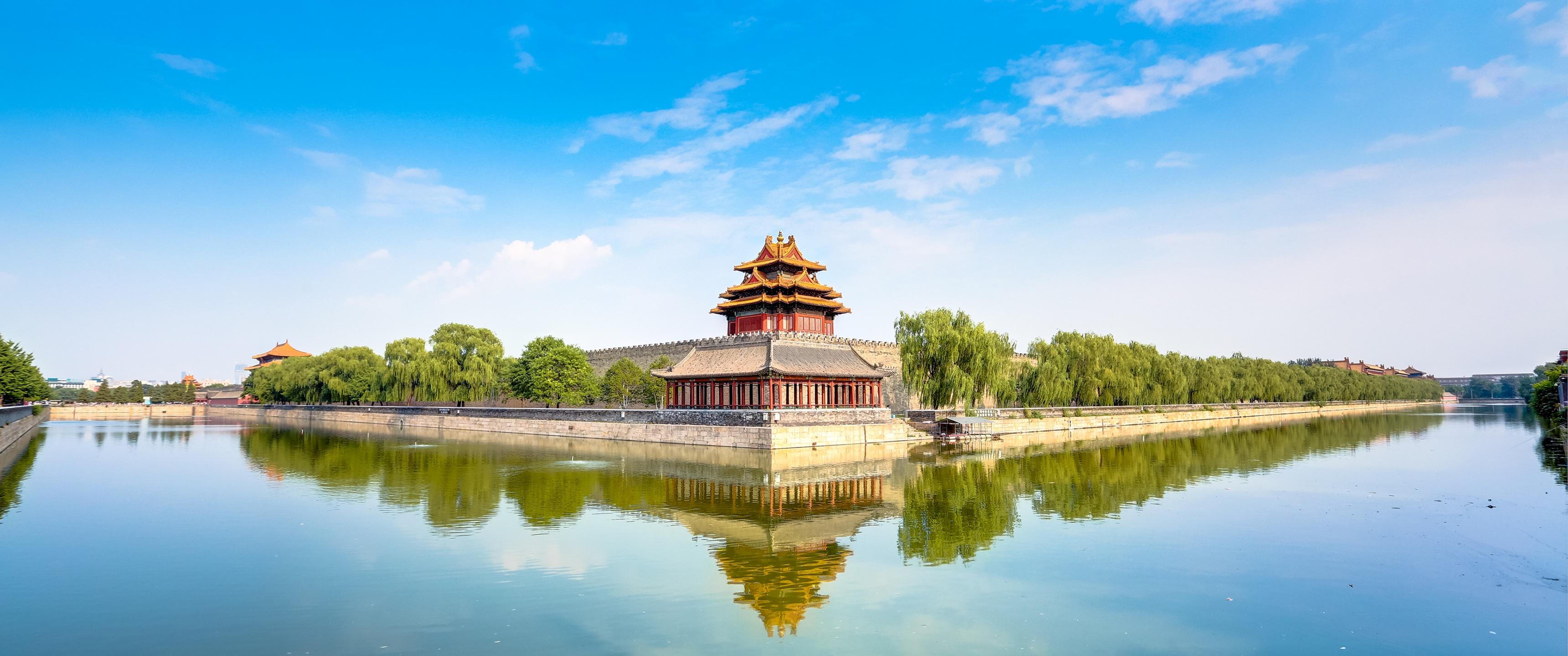 3440x1440 Forbidden City Wallpaper 4K, Beijing, China, Museum, Nature