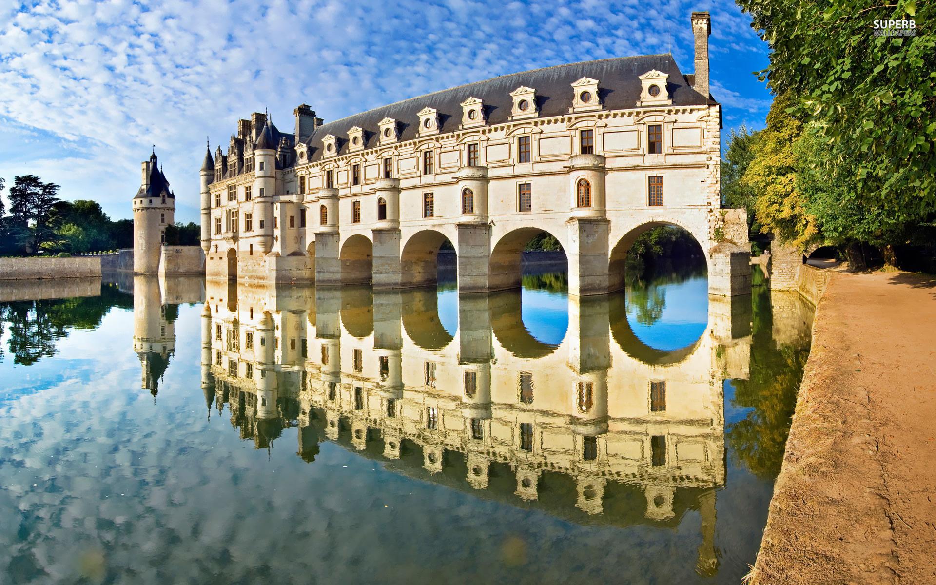 1920x1200 Chateau De Chenonceau France desktop PC and Mac wallpaper
