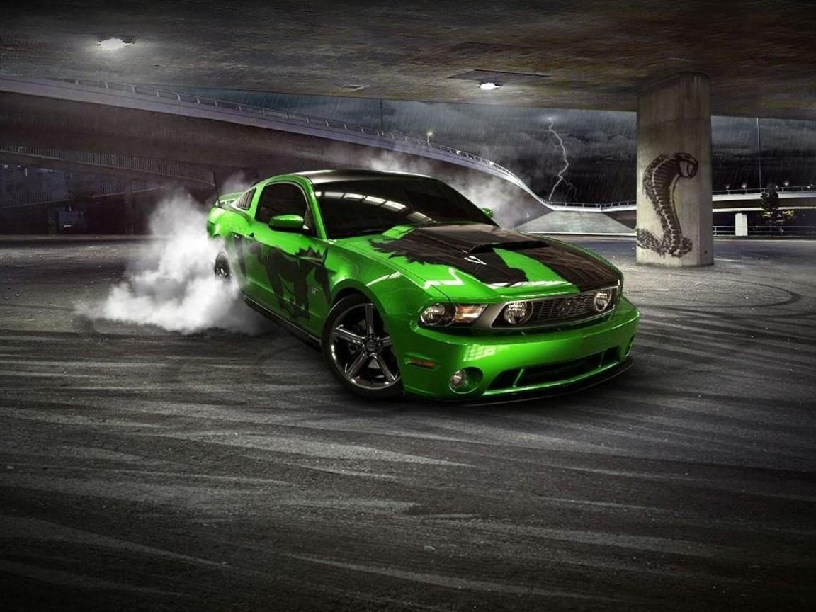 1152x864 Drifting Cars Wallpaper