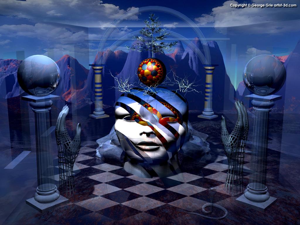 1024x768 Surreal Wallpaper 1080p