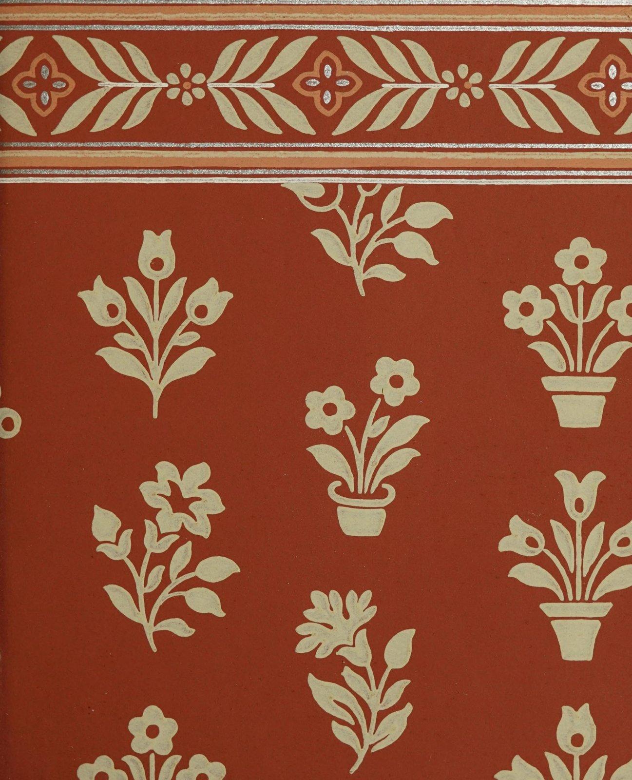 1297x1600 Vintage 1940s wallpaper: See 150 real samples of popular old patterns & colors