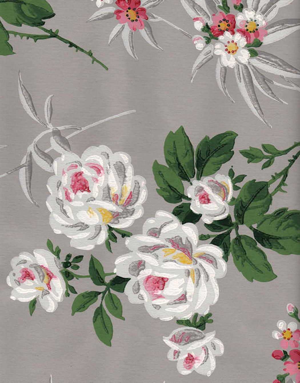 1050x1341 Vintage Wallpaper Roses and More Graphics Fairy