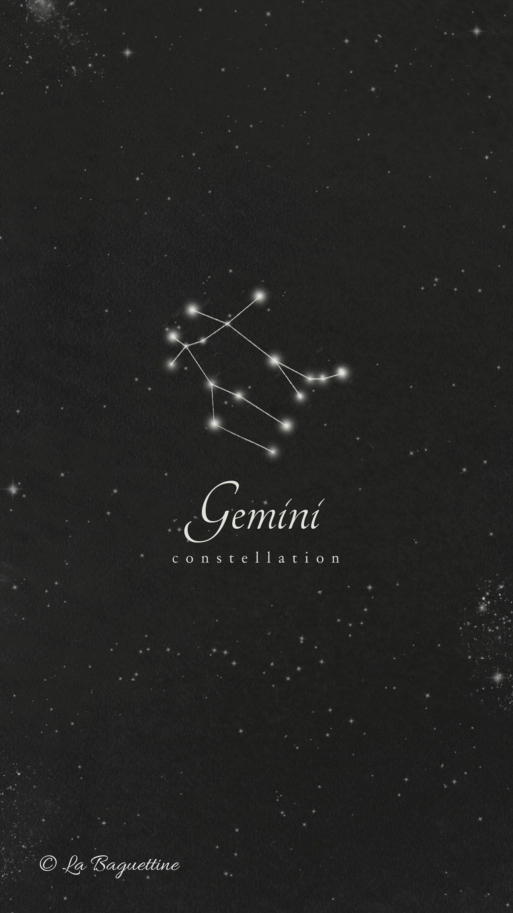 1687x3000 Gemini Zodiac Sign Phone Wallpaper Android & iPhone