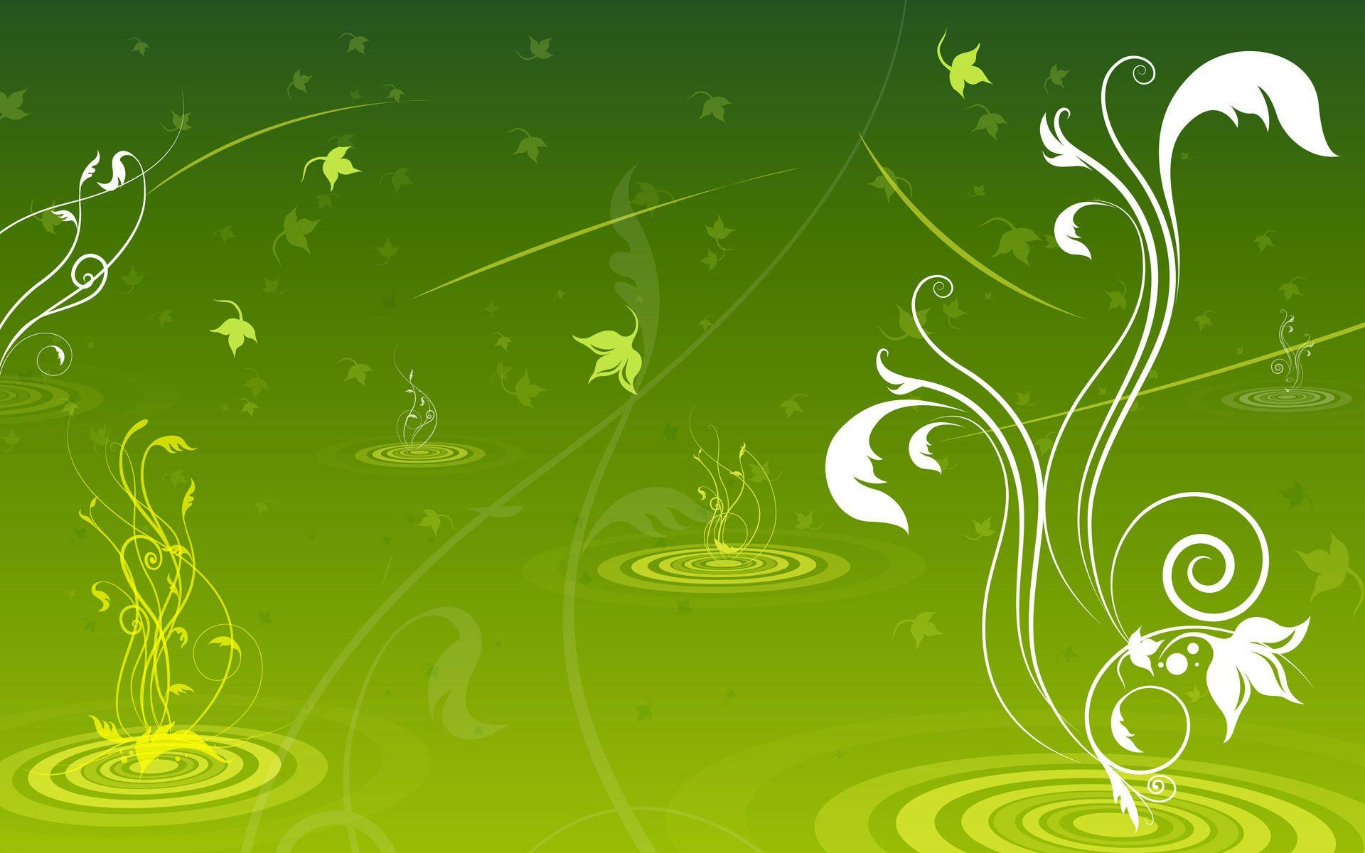 Wallpaper abstraction, background, green, Abstract, circles, background,  dots images for desktop, section абстракции - download