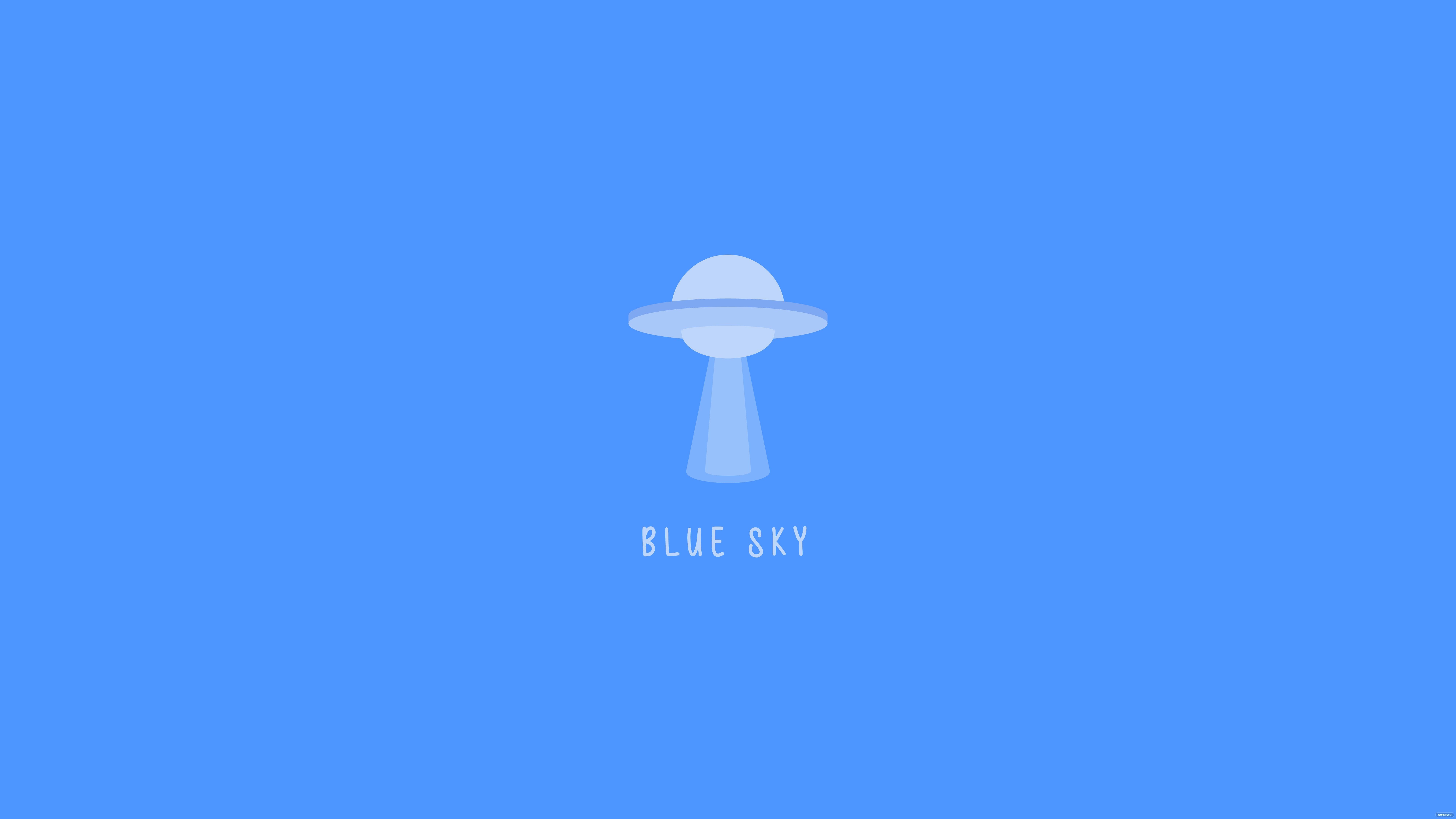 8000x4500 Plain Blue Wallpaper