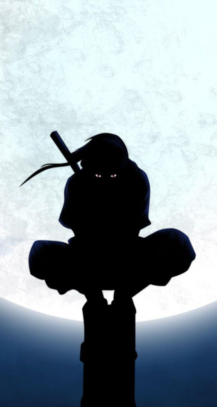 744x1392 Itachi Phone 4k Wallpaper