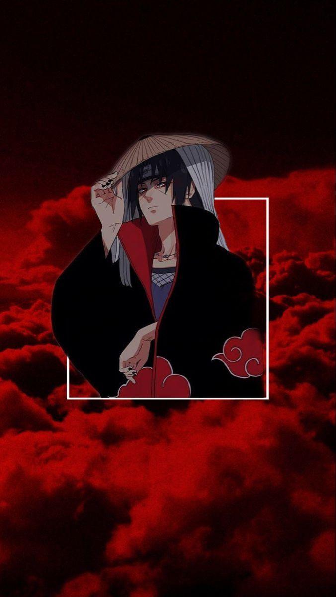 676x1200 Itachi Hat Wallpaper