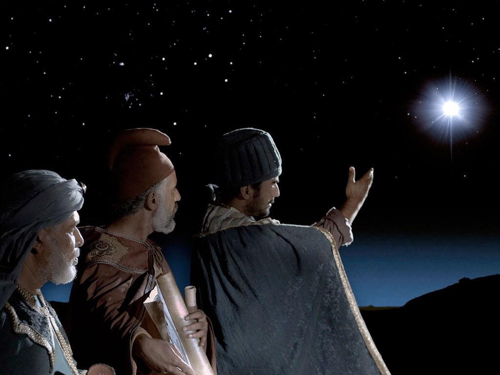 1024x768 FreeBibleimage - Wise Men Worship Jesus - The Christmas Story: Wise Men Worship Jesus (Matthew 2:1 14)