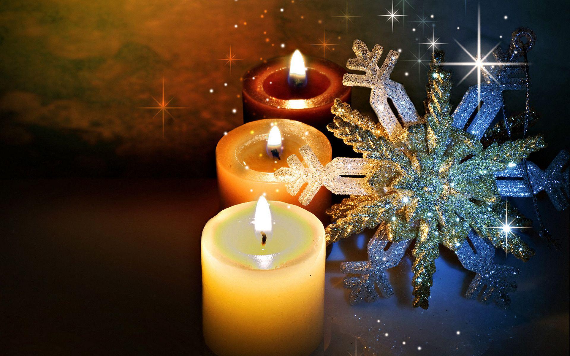 Christmas Candle Wallpapers - Top Free Christmas Candle Backgrounds -  WallpaperAccess