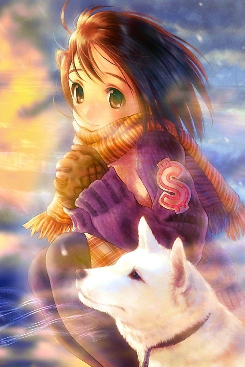 800x1200 Download wallpaper 800x1200 wolf girl and black prince, anime, girl