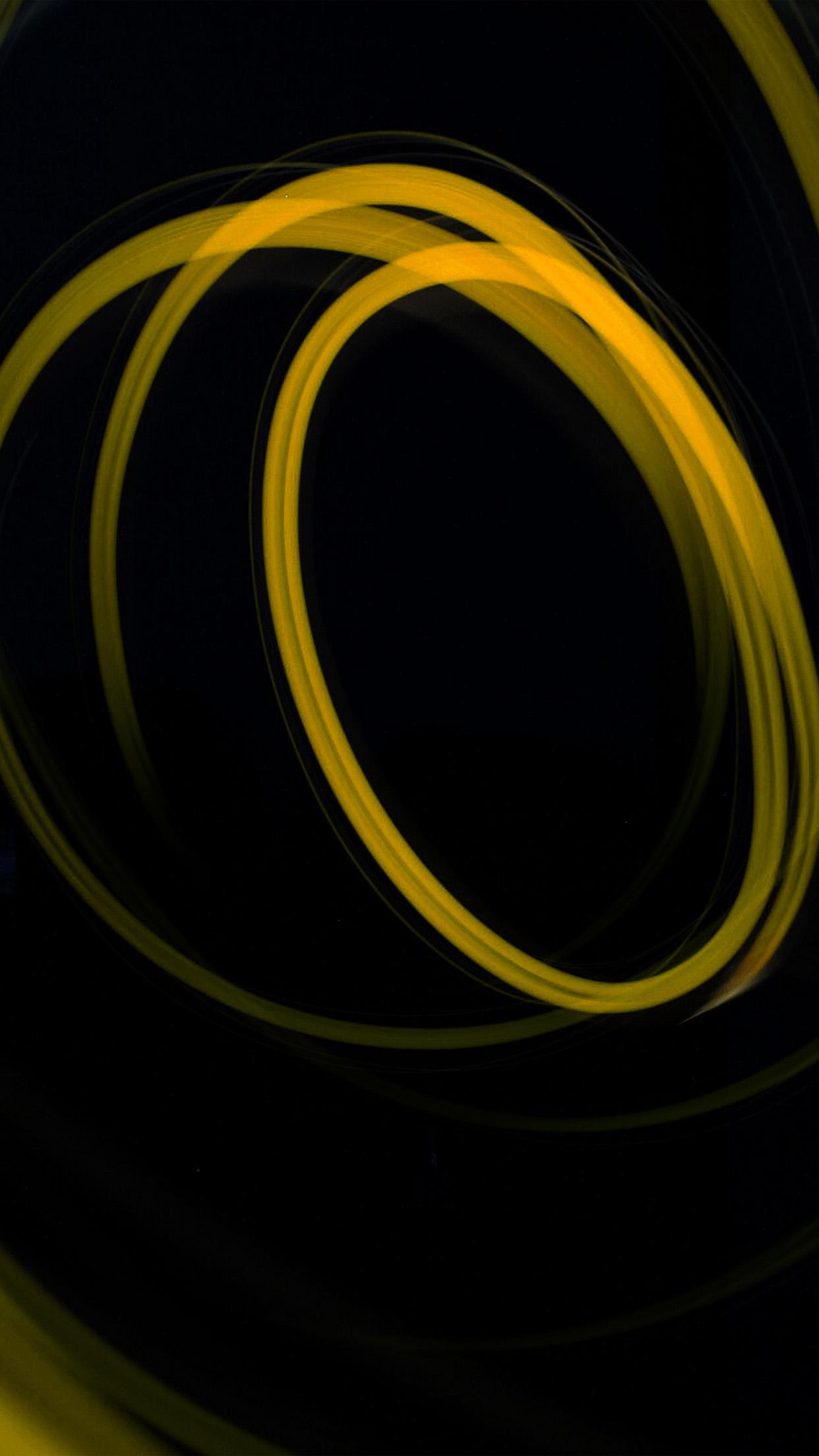 1242x2208 Circle Light Dark Yellow Pattern