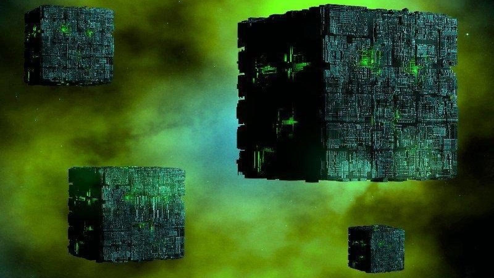 1600x900 Star Trek Borg Cube Wallpaper