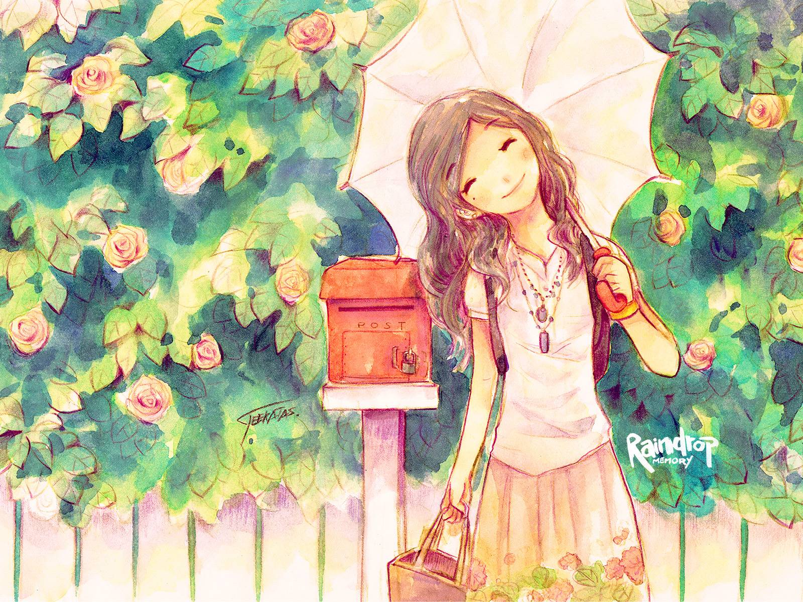 1600x1200 Beautiful Anime Art Wallpaper