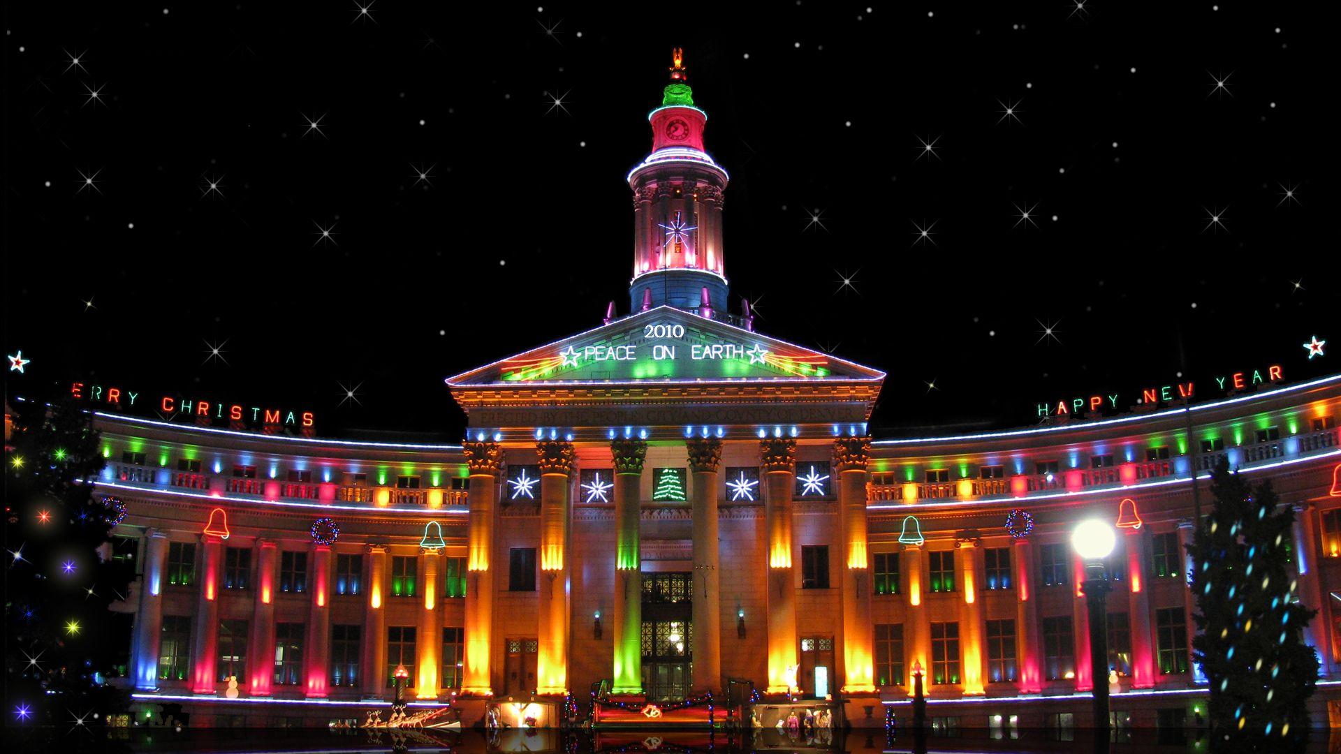 1920x1080 Pretty. Christmas lights, Christmas wallpaper background, Amazing destinations
