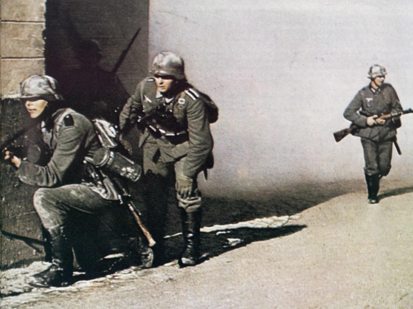 1442x1080 Wehrmacht In Norway World War 2 Colour Wallpaper