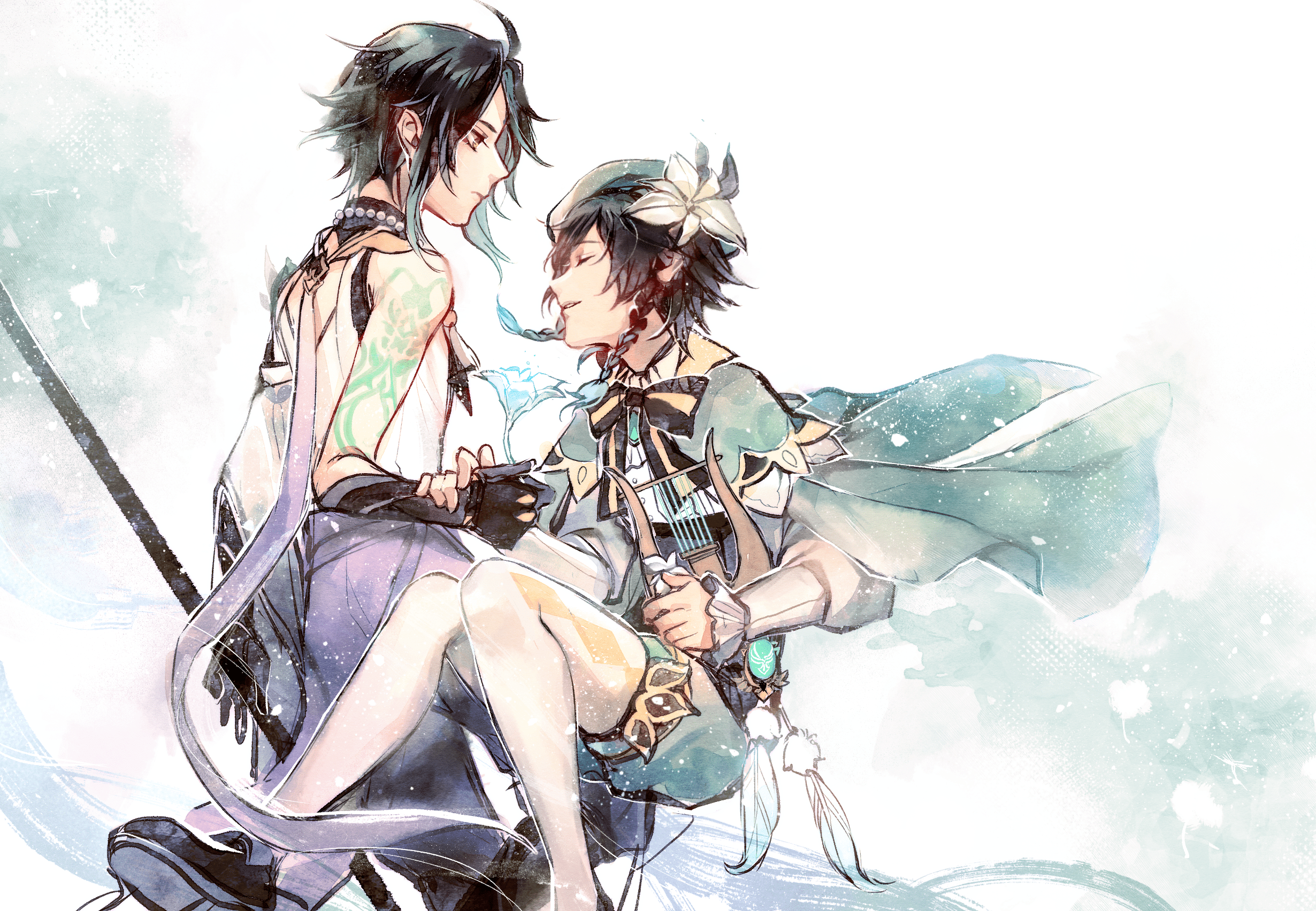 2460x1704 Genshin Impact HD Wallpaper by ﾅﾙｻｷ