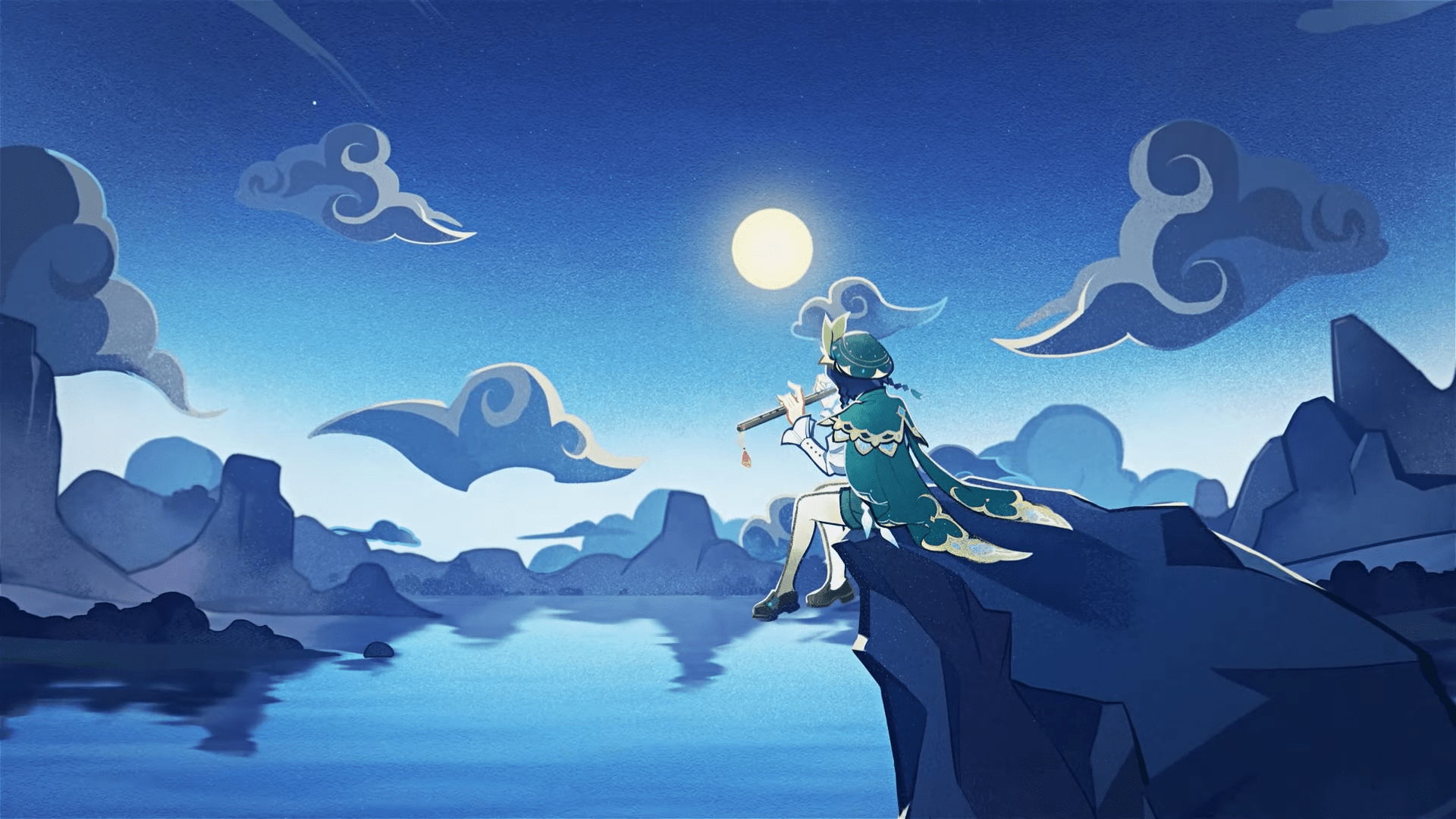1920x1080 Wallpaper Taken From Xiao Story Teaser (4k). Link To Download In Comments : R Genshin_Impact