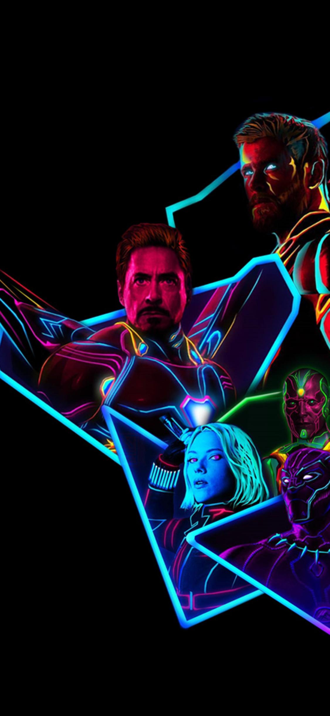 1125x2436 Avengers Infinity War 80S Style Artwork iPhone XS, iPhone iPhone X HD 4k Wallpaper, Image, Background, Photo and Picture