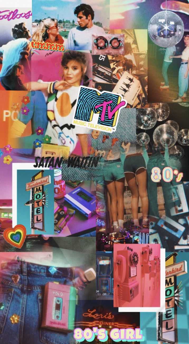 716x1302 80s Wallpaper