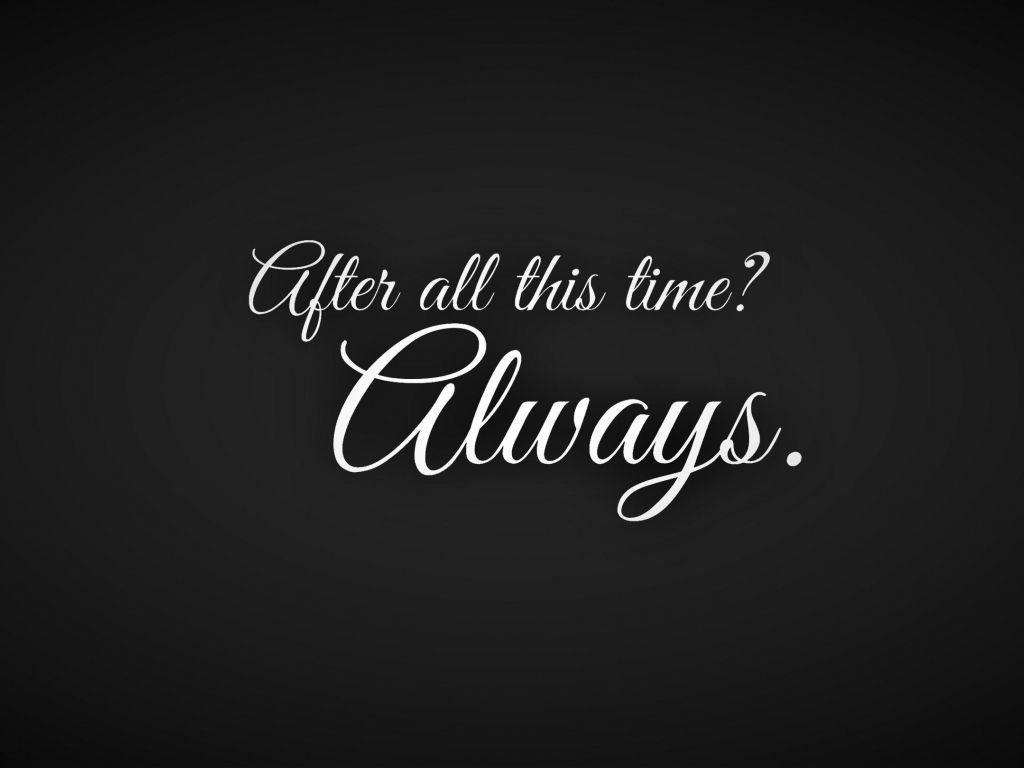 1024x768 Harry Potter Always Wallpaper