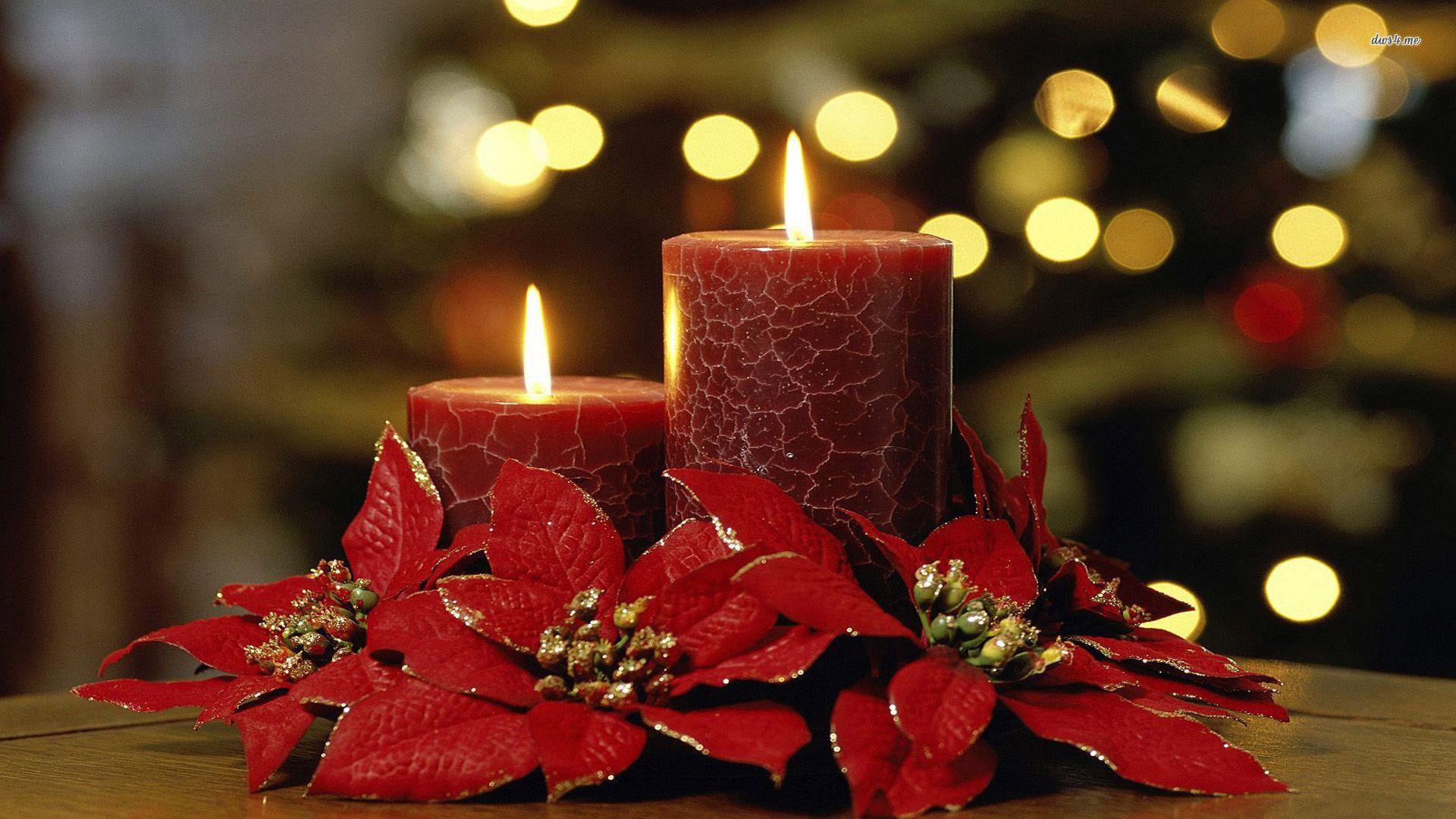 1920x1080 Christmas Candles wallpaper wallpaper