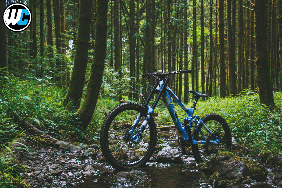 1200x800 Custom Painted Mondraker Summum Downhill Mountain Bike