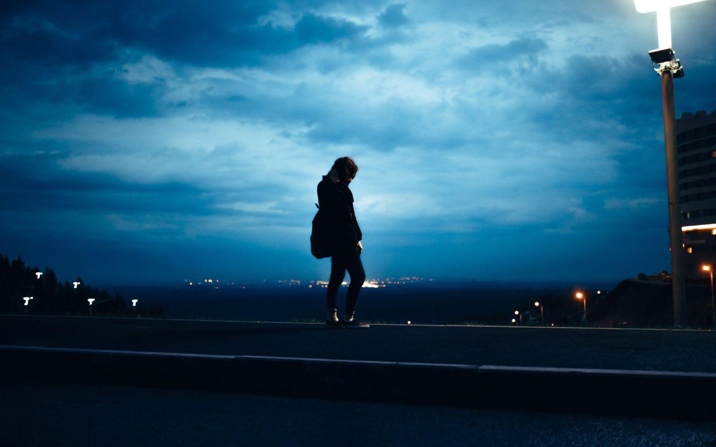 1440x900 Alone PC Wallpaper
