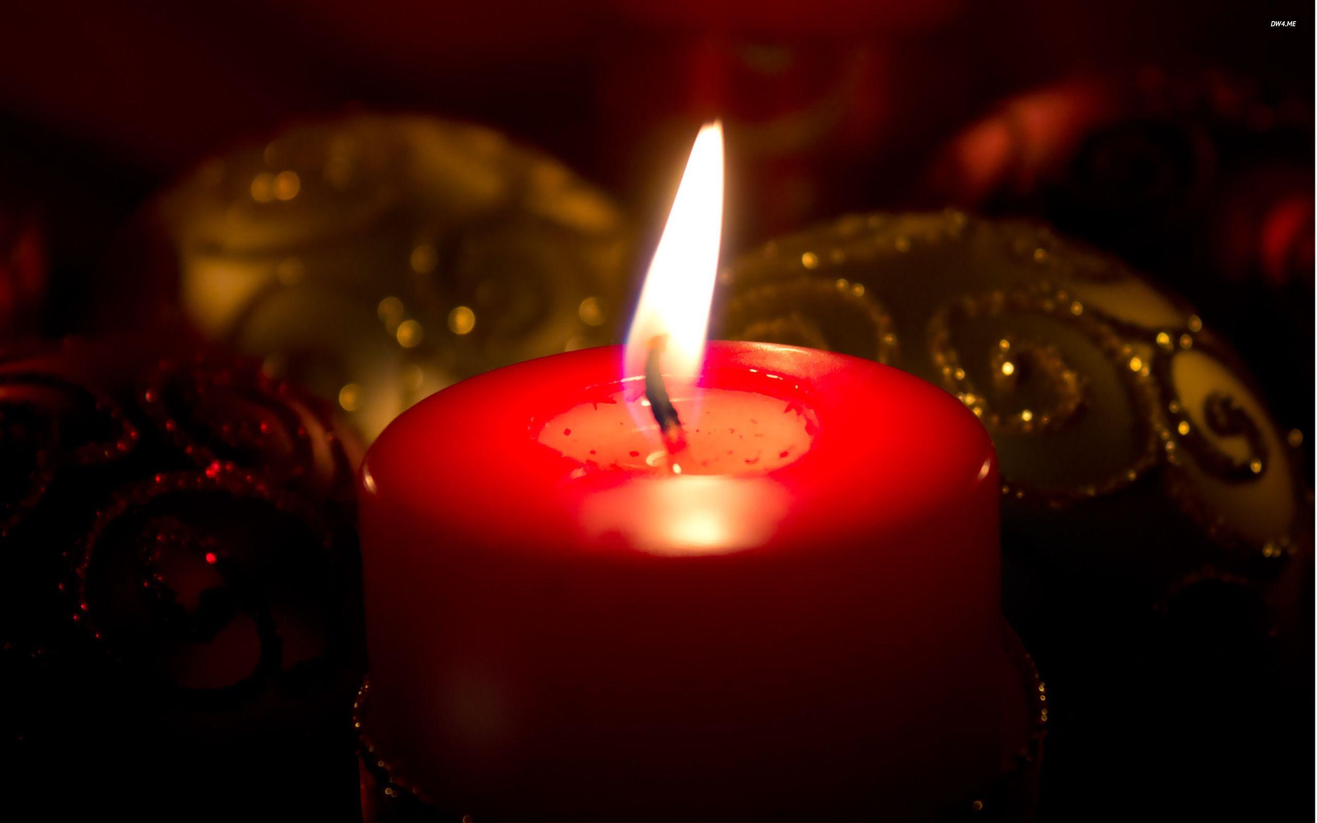 2560x1600 2560x1600px Christmas Candle Wallpaper