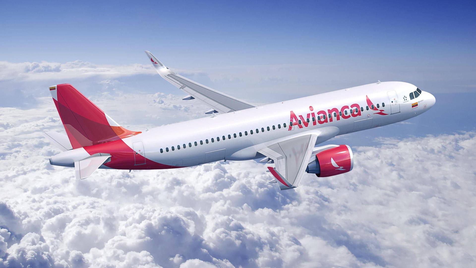 1920x1080 Download Avianca Airline Airbus A320 Above Clouds Wallpaper