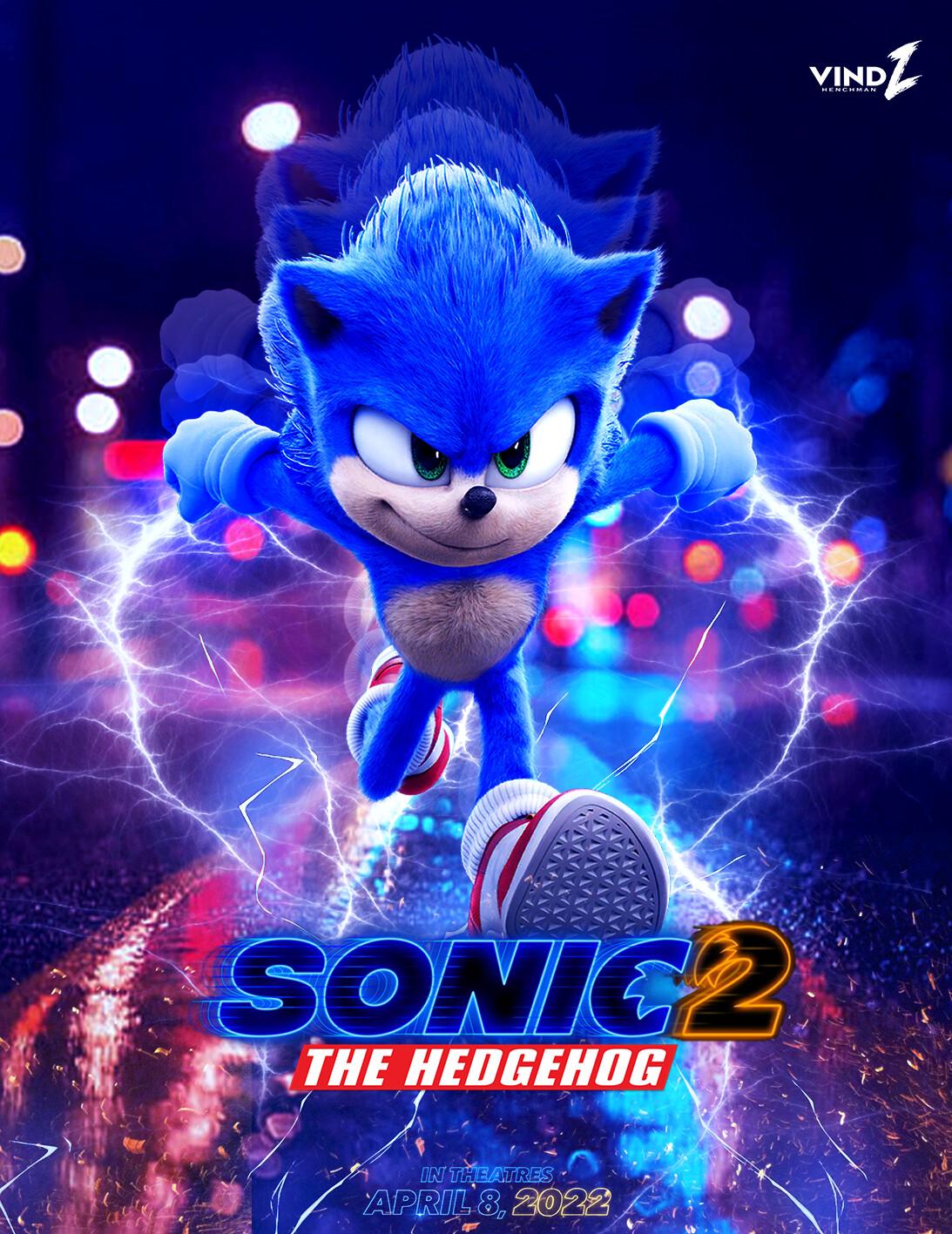 Sonic 2 Movie Poster Wallpaper iPhone Phone 4K 7791e