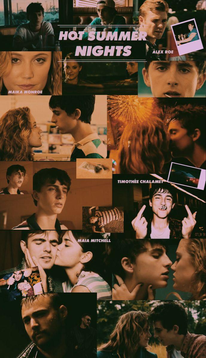 689x1200 Hot Summer Nights. Графические постеры, Обои, Красивые обои на айфон