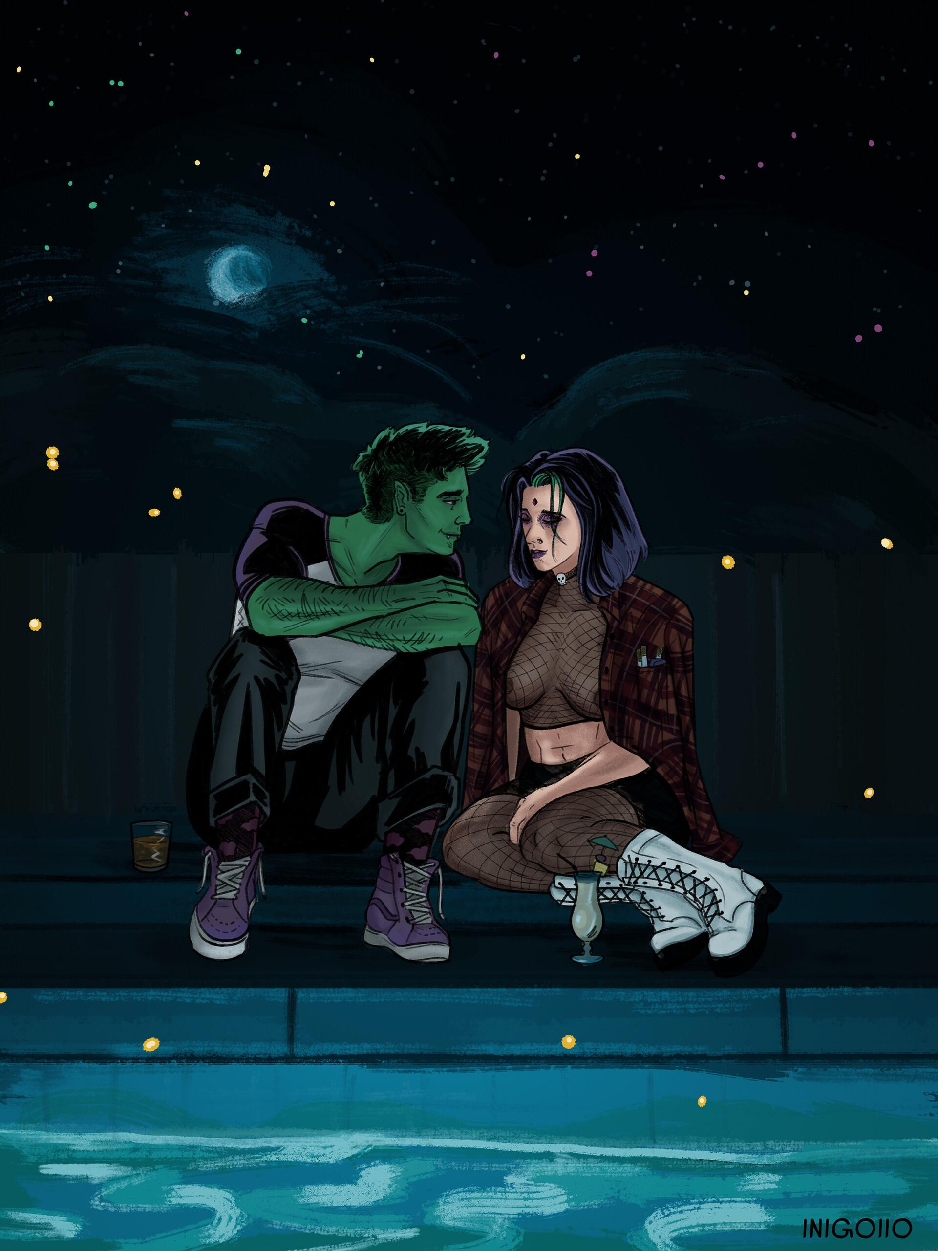 Raven and Beast Boy Wallpapers - Top Free Raven and Beast Boy ...