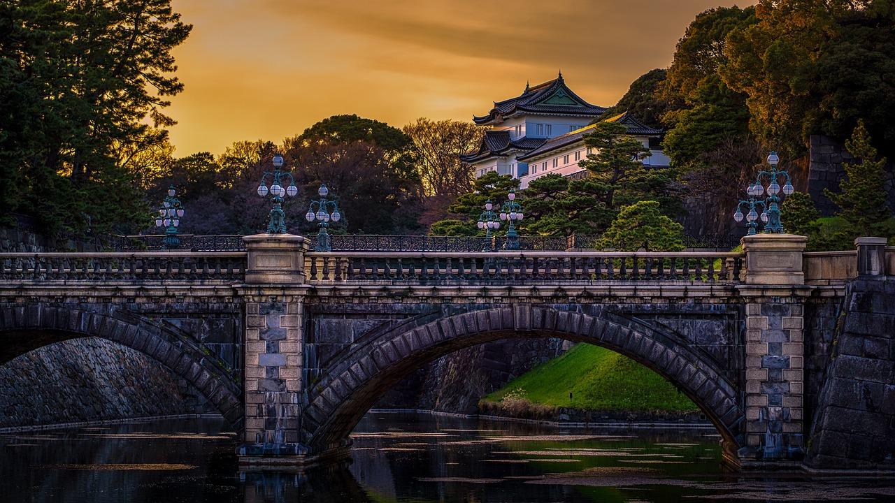 1280x720 Japan Imperial Architecture