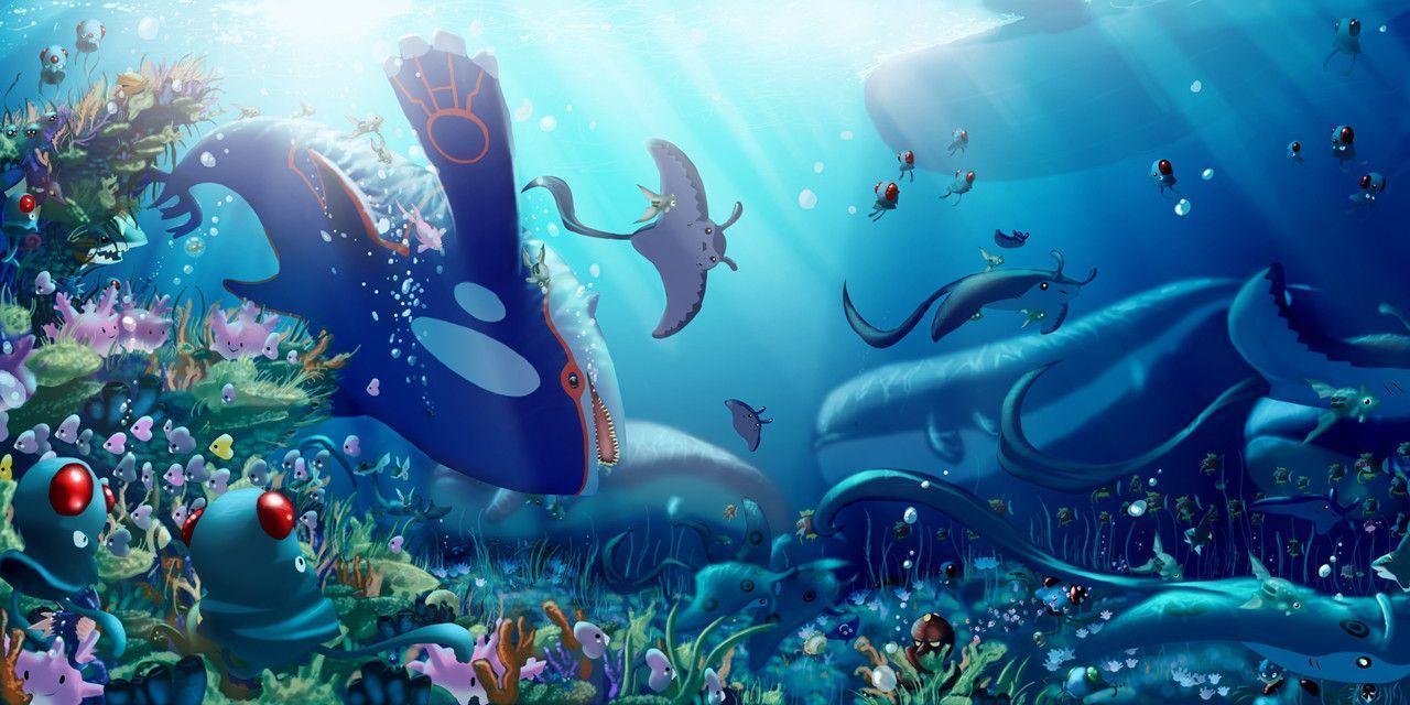1280x640 Water Pokemon Wallpaper