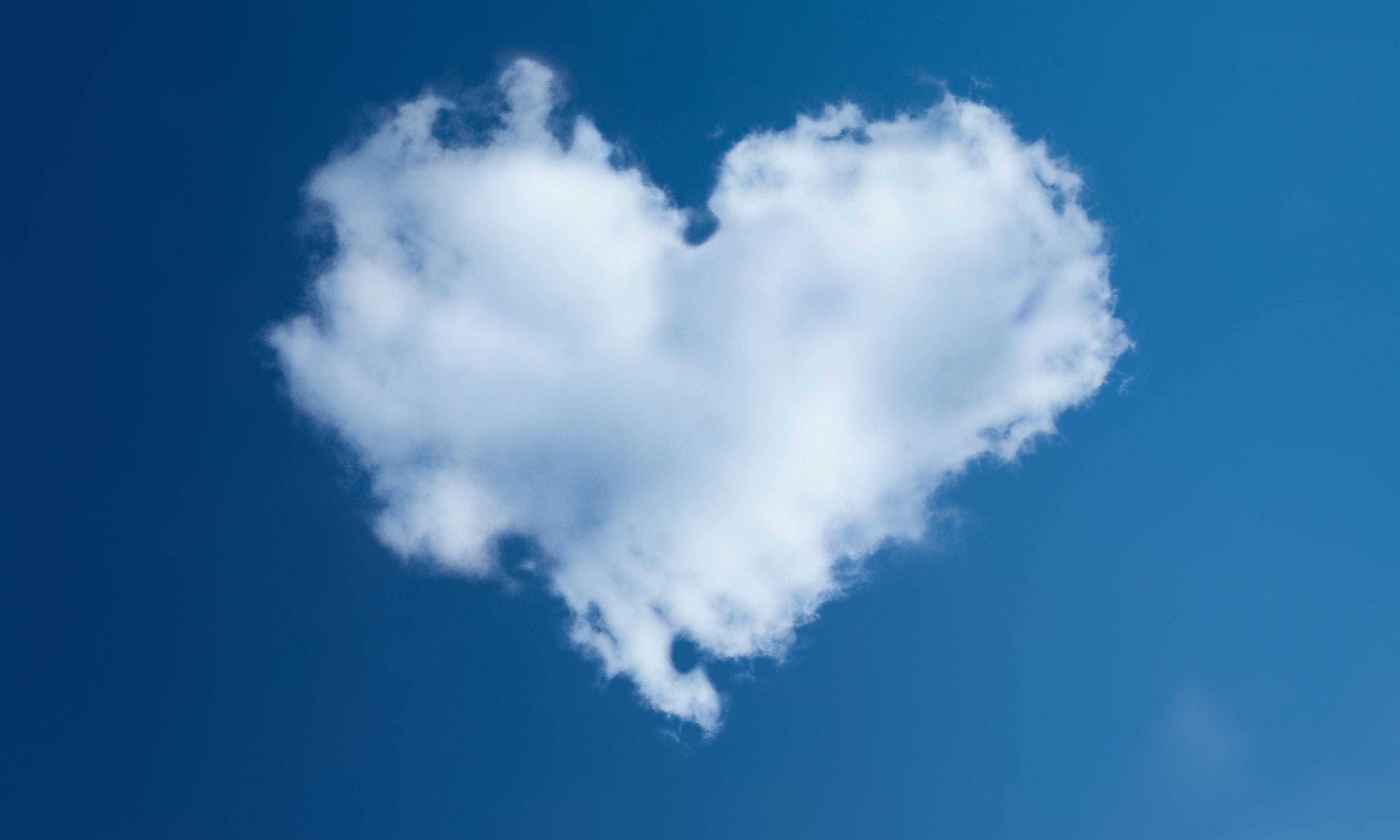 3888x2333 Heart Sky 4k, HD Love, 4k Wallpaper, Image, Background, Photo and Picture