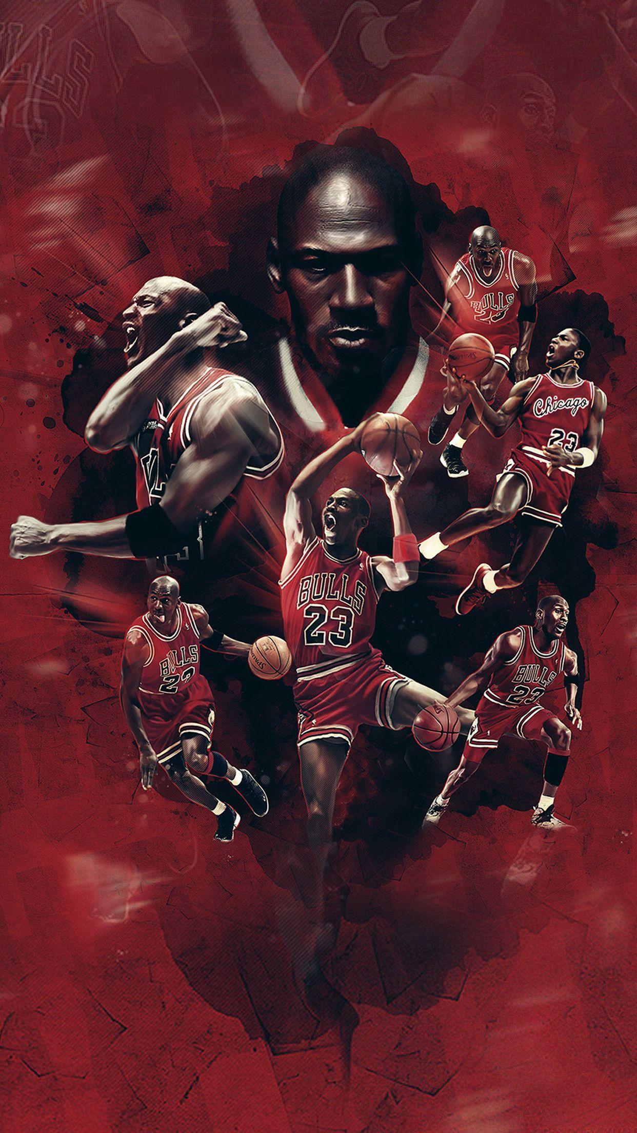 1242x2208 Chicago Bulls Vintage Wallpaper