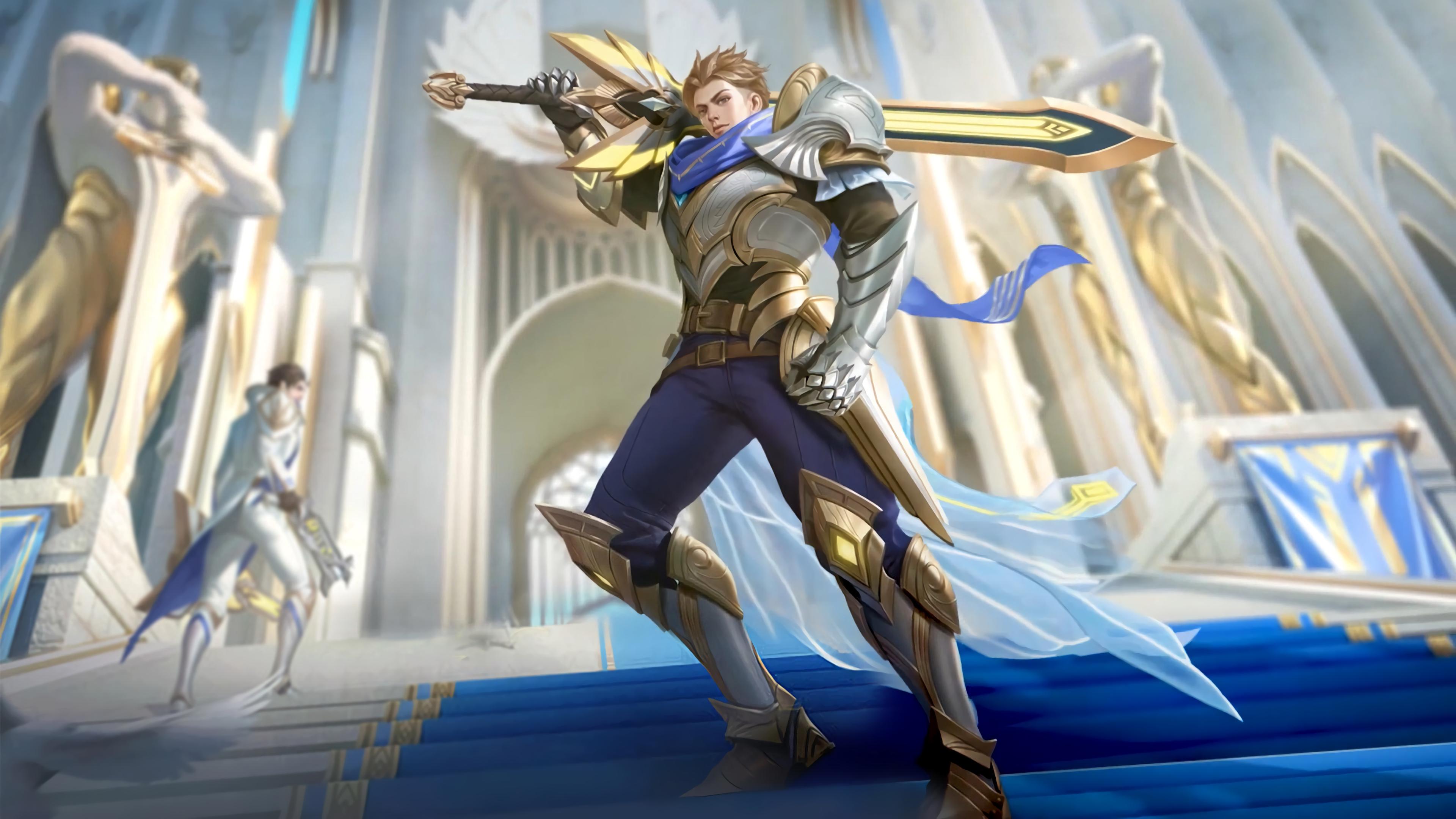 3840x2160 Alucard, Lightborn, Striker, Skin, Mobile Legends, 4K Gallery HD Wallpaper