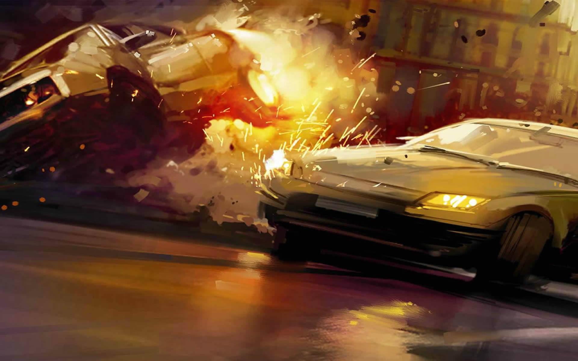 1920x1200 Free download Cars Game HD Wallpaper Cars Accident PC Games HD [1920x1200] for your Desktop, Mobile & Tablet. Explore Car Crash Wallpaper. Wallpaper Car, Car Background, Car Wallpaper