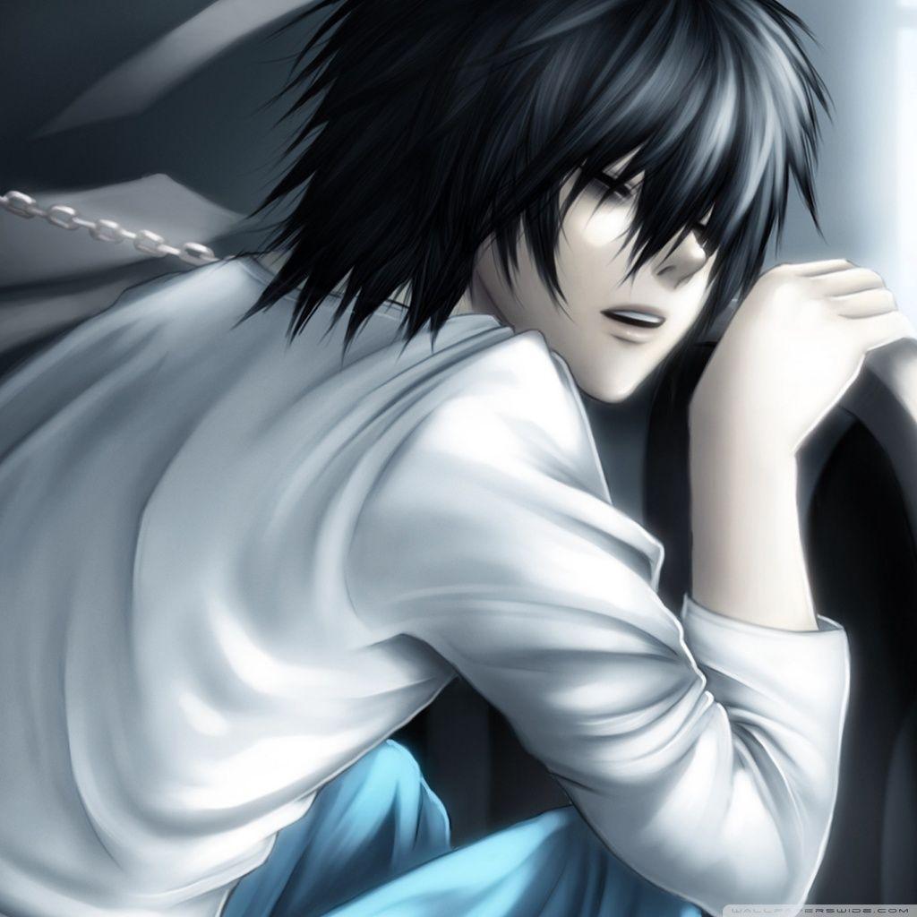 1024x1024 Death Note, Lawliet ❤ 4K HD Desktop Wallpaper for 4K Ultra HD TV
