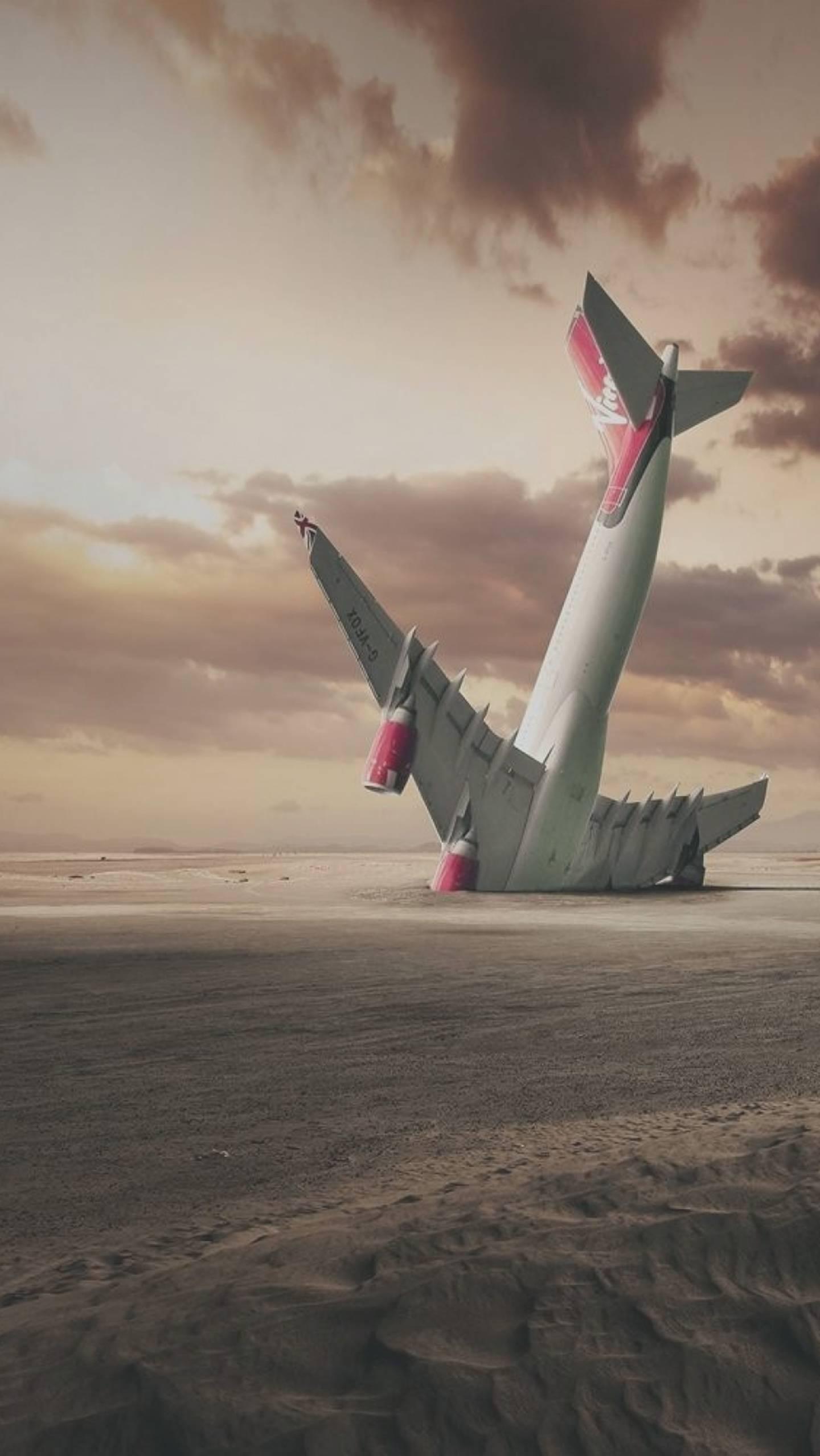 1440x2559 Plane Crash IPhone Wallpaper Wallpaper : iPhone Wallpaper