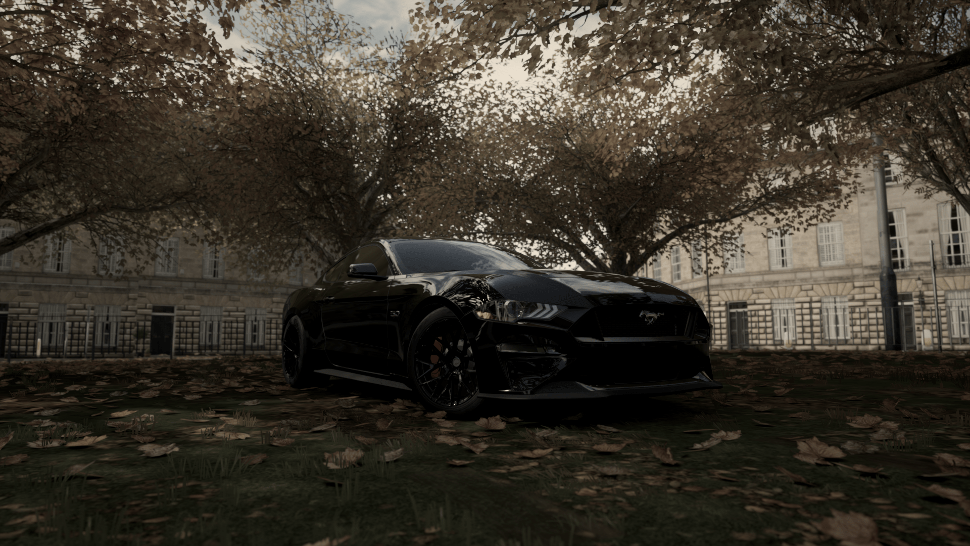 1920x1080 Forza Horizon 4 Car Ford Ford Mustang Muscle Cars Crash Wallpaper:1920x1080