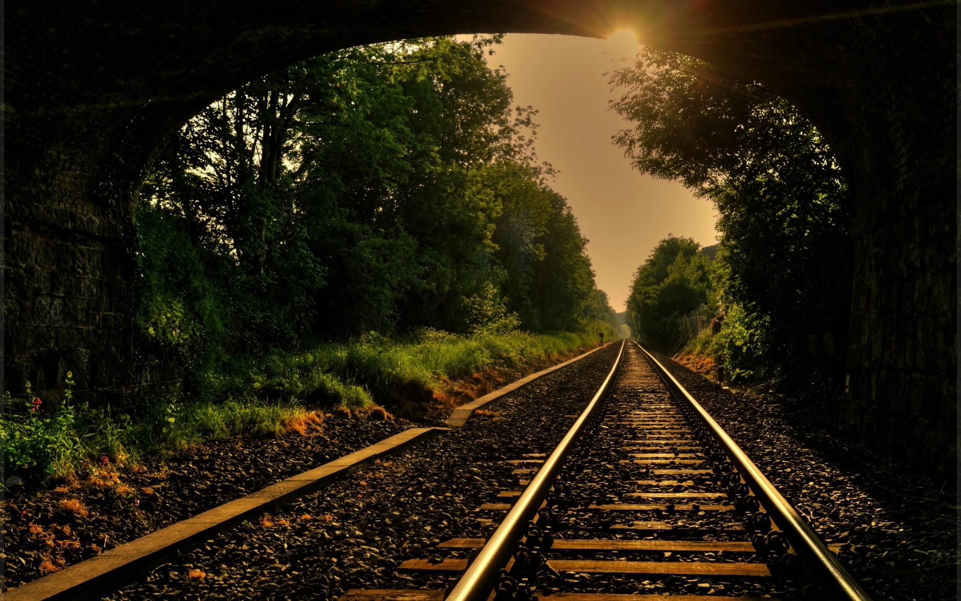 1920x1200 Rail Road Tracks Mood wallpaper. Rail Road Tracks Mood